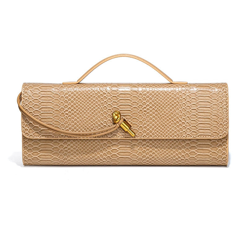 Sahara Luxe Croc Clutch(PREORDER)
