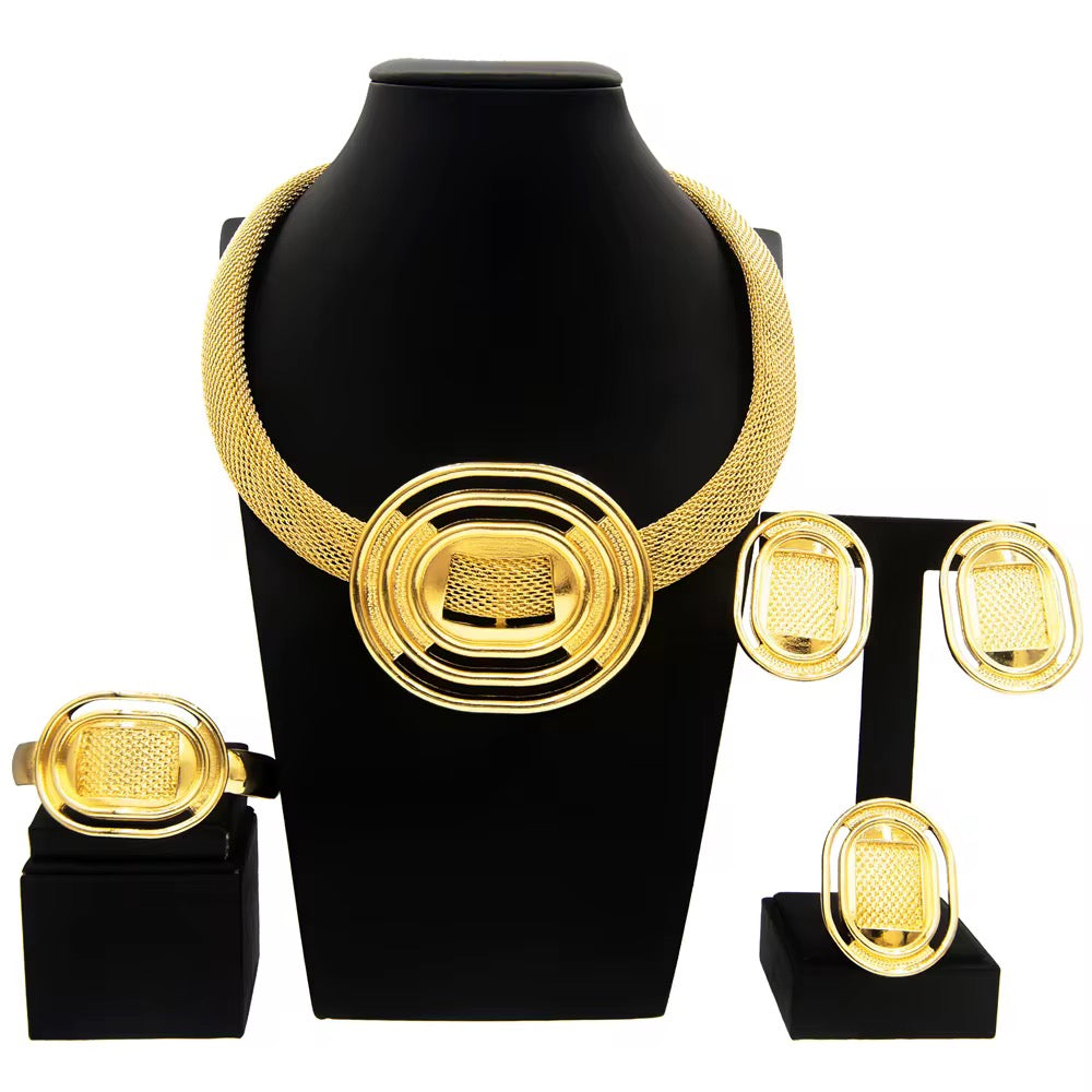 18K
Prestige Orbit Oval Set