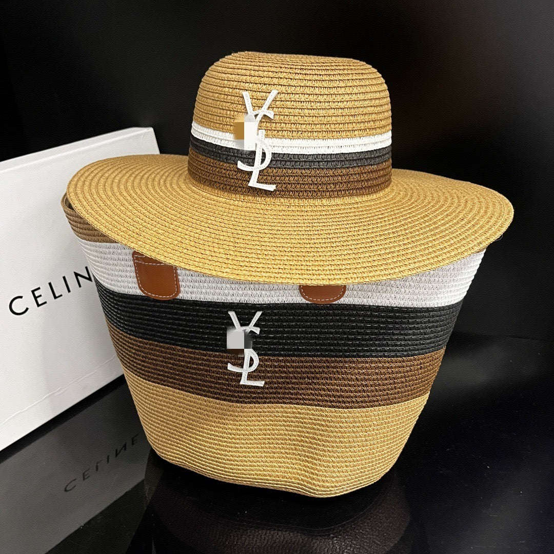 Earth Luxe Woven Hat & Tote Set(PREORDER)