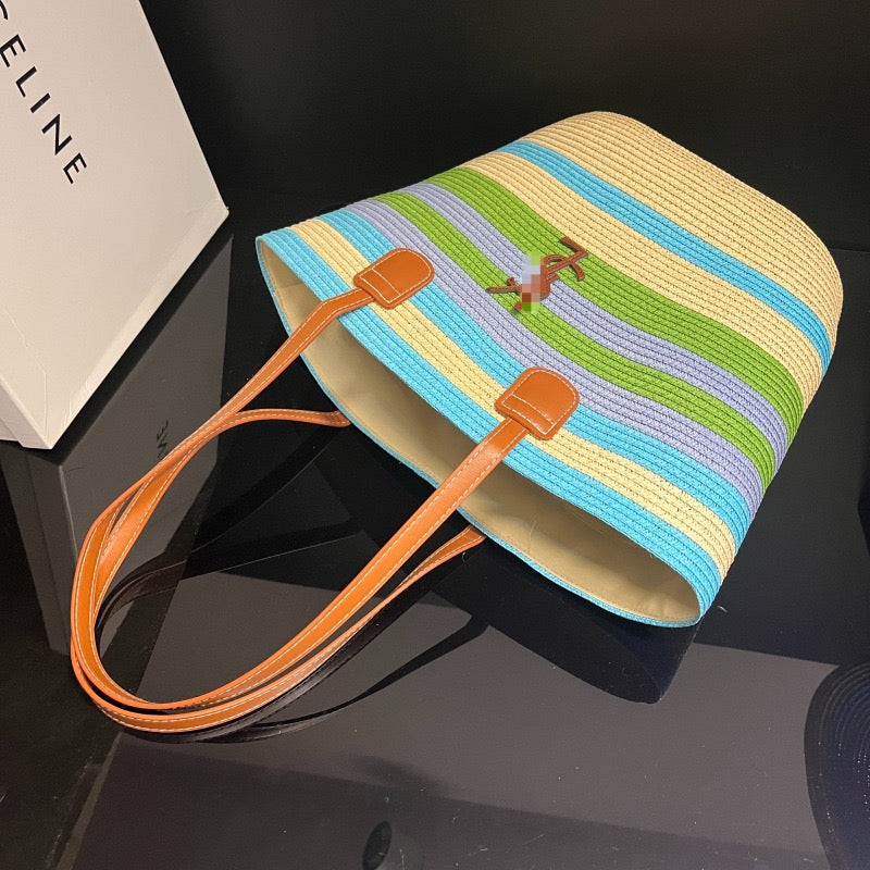 Sunset Stripes Hat & Tote Bag Set (PREORDER)