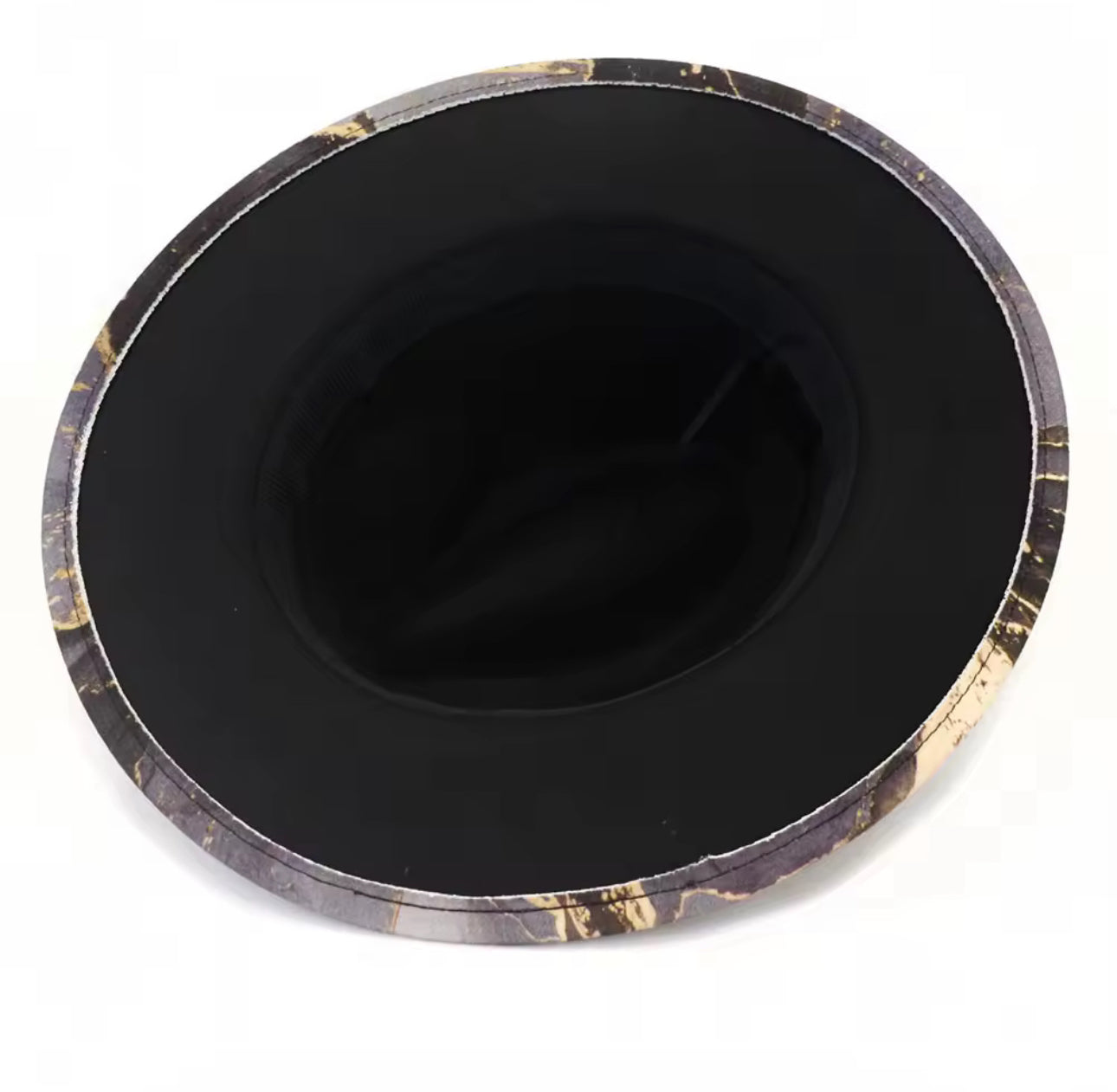 Purple Marble Safari Fedora