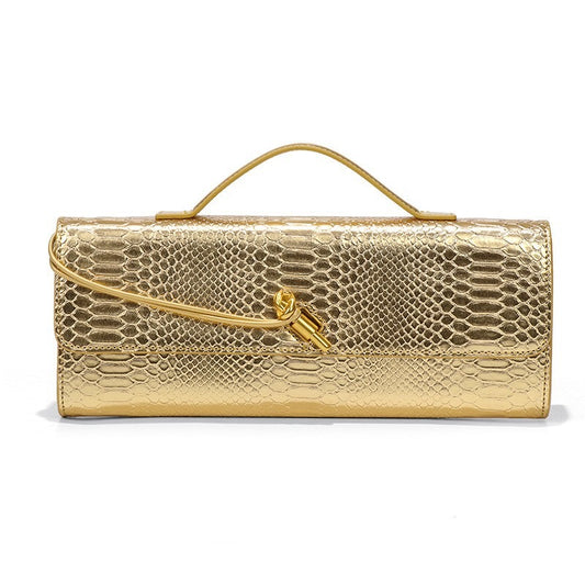 Sahara Luxe Croc Clutch(PREORDER)